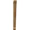 Ekena Millwork Traditional Slat Rough Sawn Bracket, Western Red Cedar, 4"W x 38"D x 46"H BKT04X38X46TRA06RWR - alternate 3